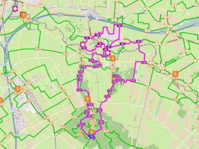 Route Staphorst - De Wijk